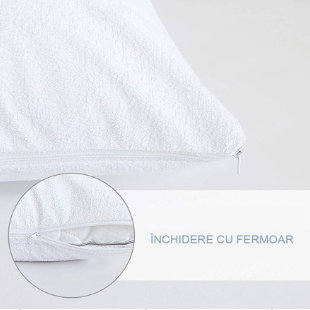 Protectie perna impermeabila, terry buget pes 140gr